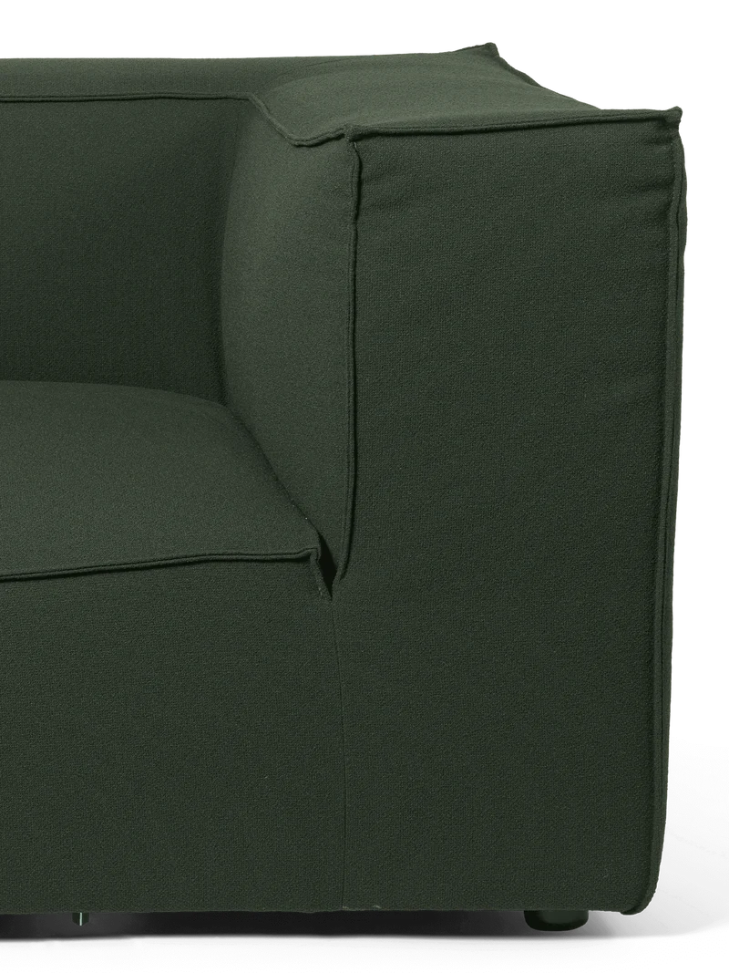 Catena Sofa Armrest Right L401 - Grain - Dark Green