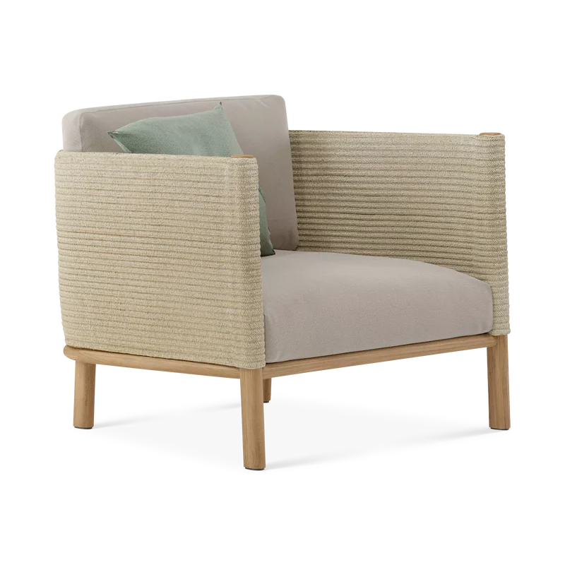 Giro - Outdoor Teak Lounge Chair by Kettal