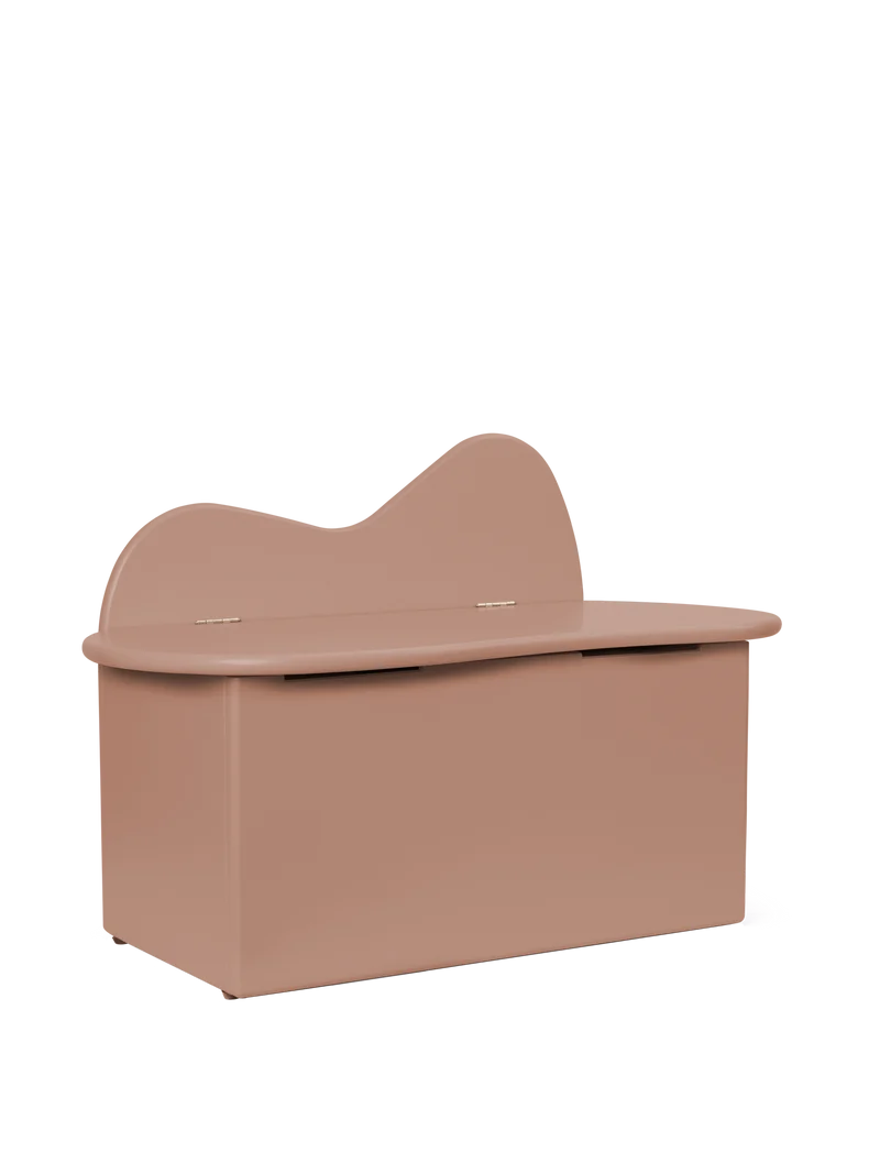 Slope Storage Bench - Rose