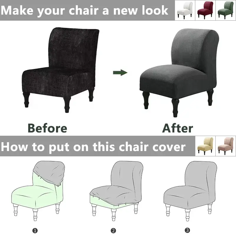 Housse pour fauteuil sans accoudoirs 1 Place RAMCESS