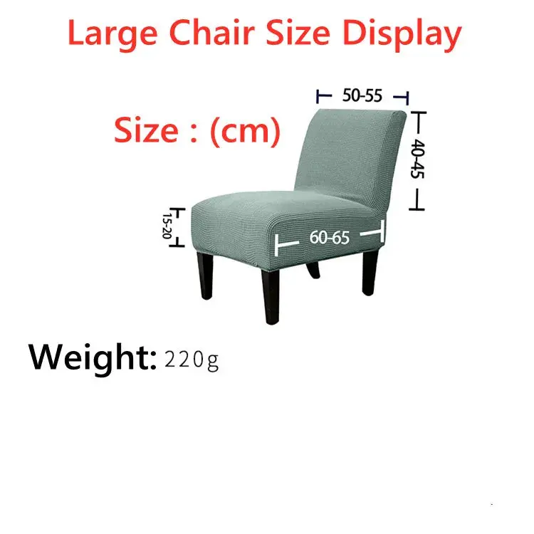 Housse pour fauteuil sans accoudoirs 1 Place RAMCESS