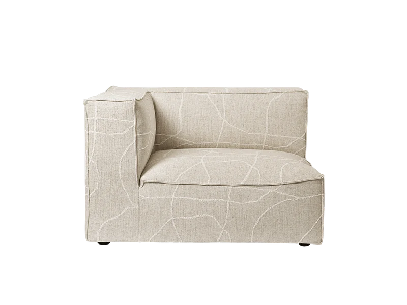Catena Sofa Armrest Left S400 - Can Lis - Sand/Off-White