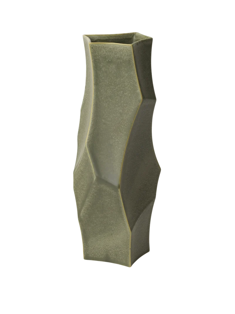 Cueva Vase - Large - Dark Sage