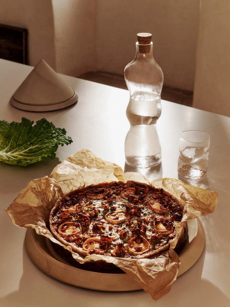 Erena Serving Platter - Ø35 - Cream