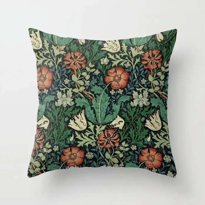 Housse coussin canapé Louvre