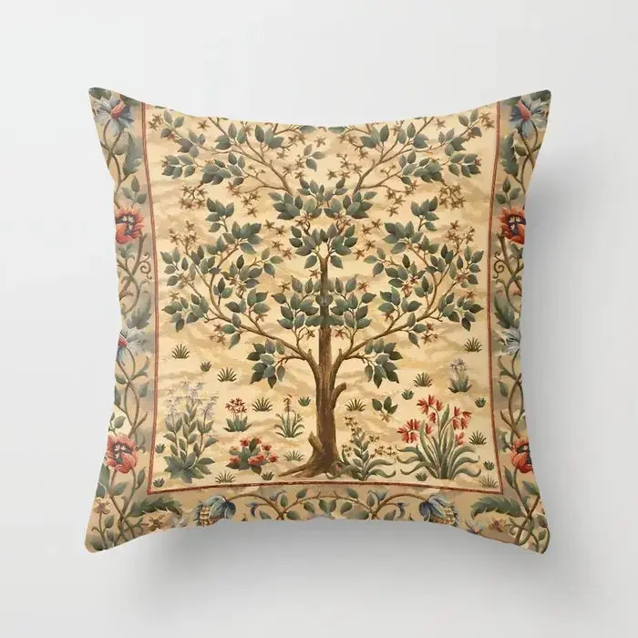 Housse coussin canapé Louvre
