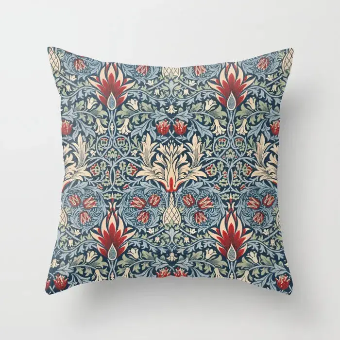 Housse coussin canapé Louvre