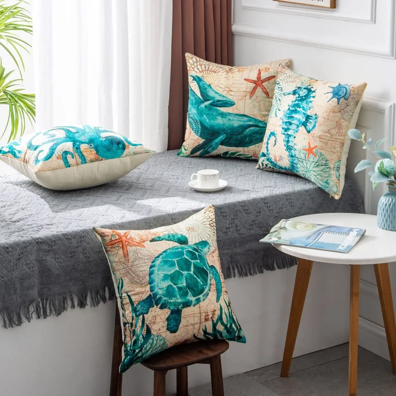 Housses de coussin TURTLE