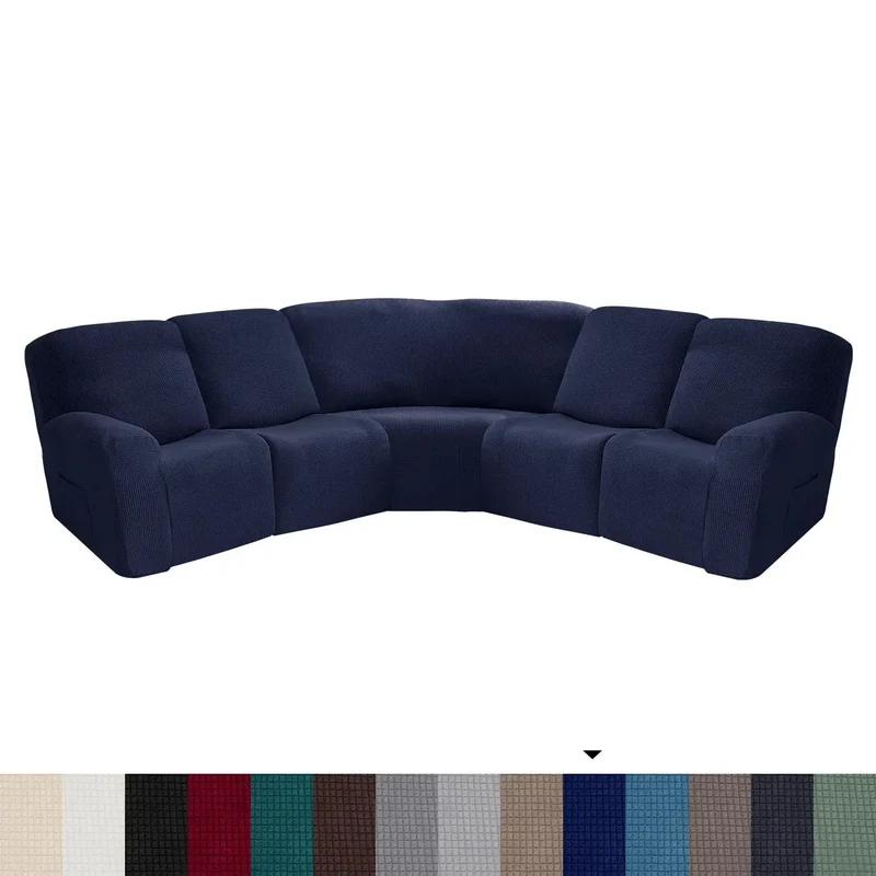 Housse canapé d'angle 5 Places DECOFLEX
