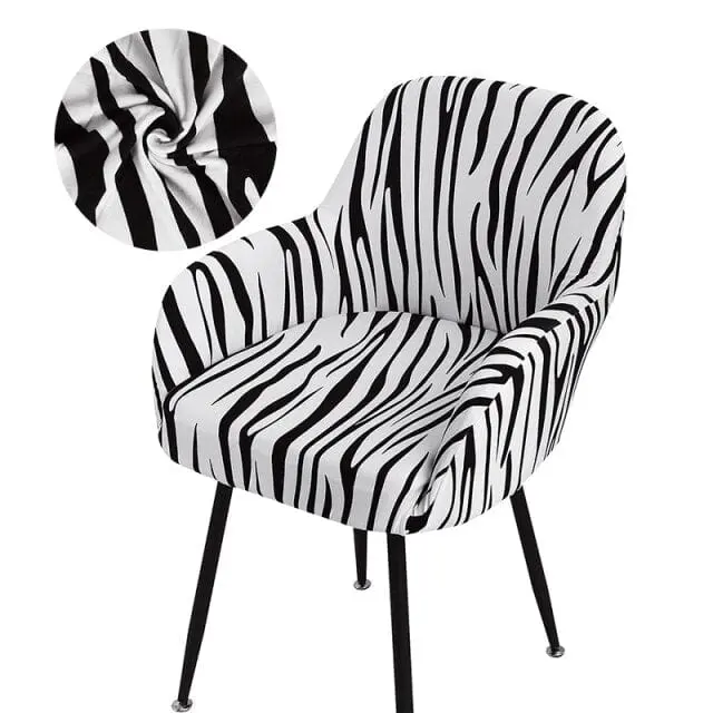 Housse pour fauteuil scandinave imprimée SCANCHAIR