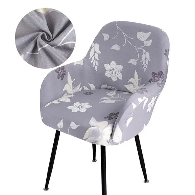 Housse pour fauteuil scandinave imprimée SCANCHAIR
