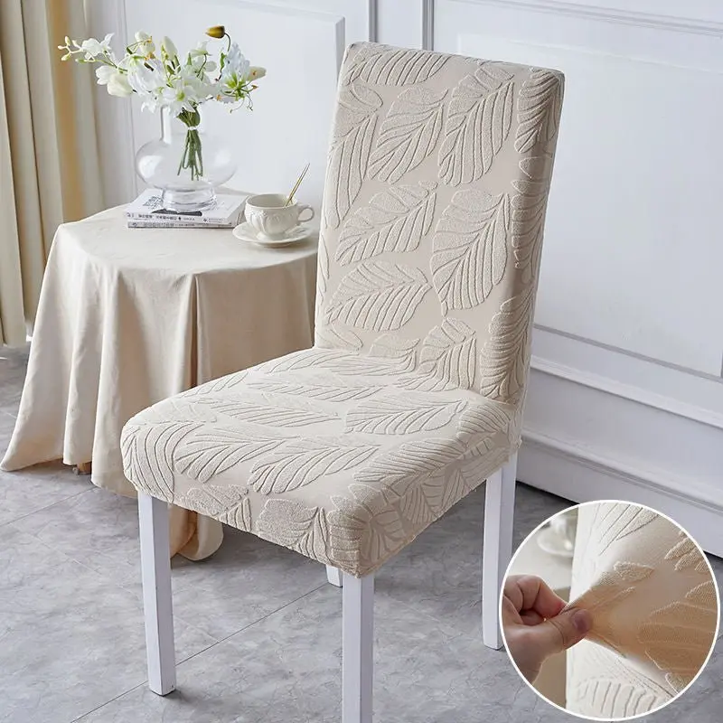 MAKAKY - Housse de chaise texturé de couleur unie