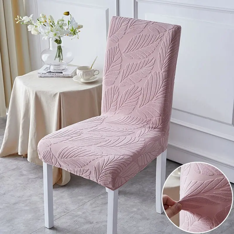 MAKAKY - Housse de chaise texturé de couleur unie