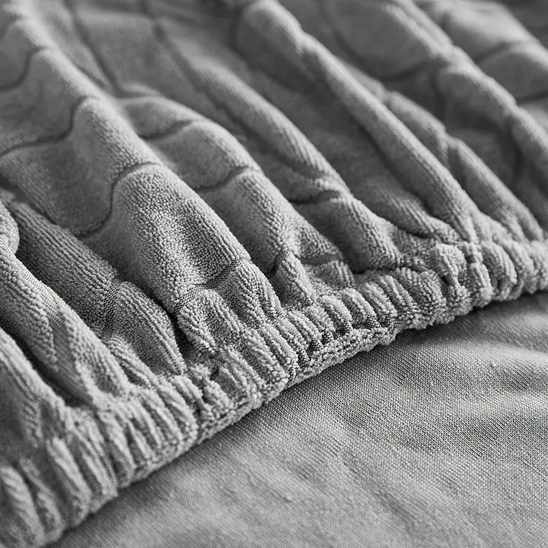 Housse de coussin de canapé en jacquard imperméable MINERVE