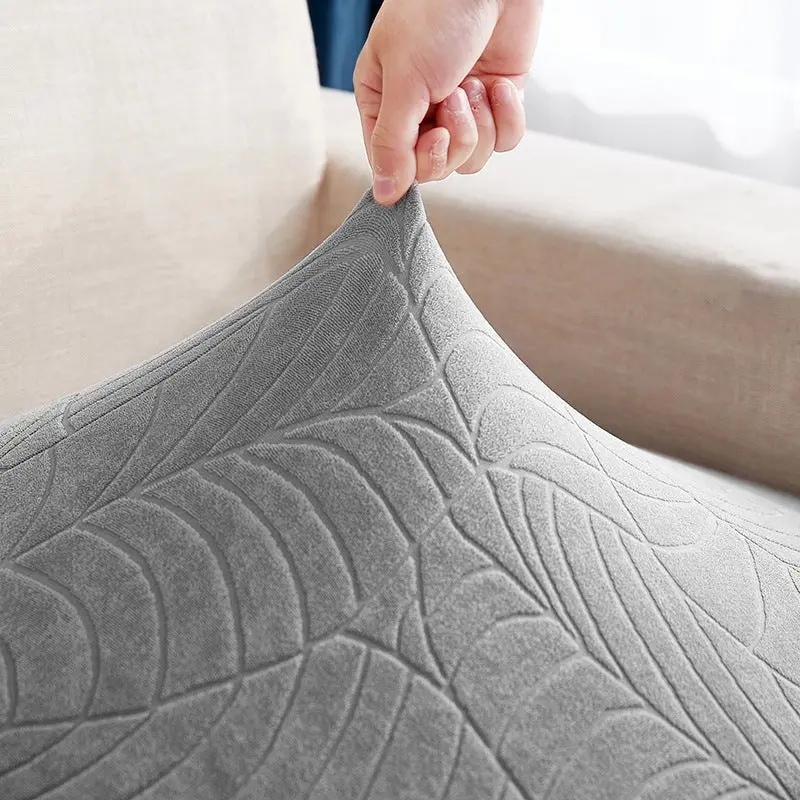 Housse de coussin de canapé en jacquard imperméable MINERVE