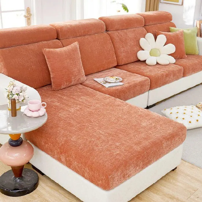 Housse canapé extensible pour assise et dossier YVOIRE