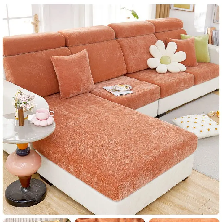 Housse canapé extensible pour assise et dossier YVOIRE