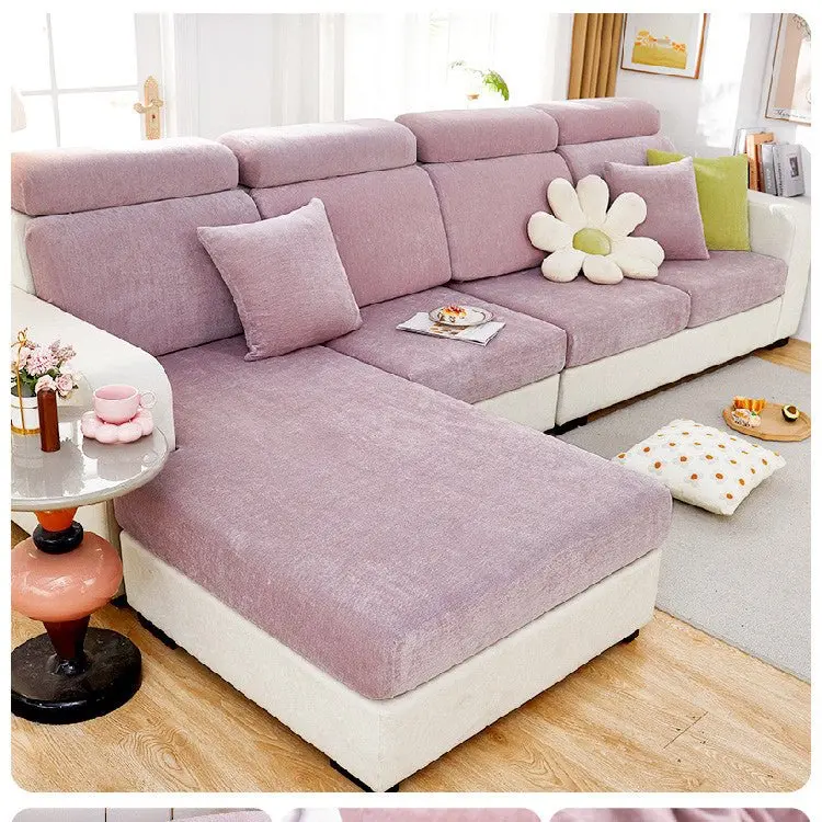 Housse canapé extensible pour assise et dossier YVOIRE