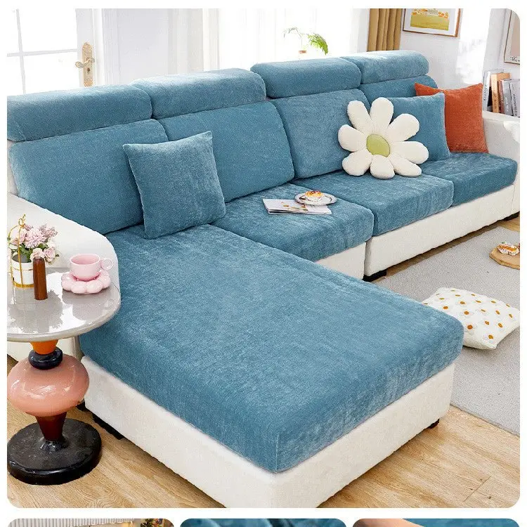 Housse canapé extensible pour assise et dossier YVOIRE
