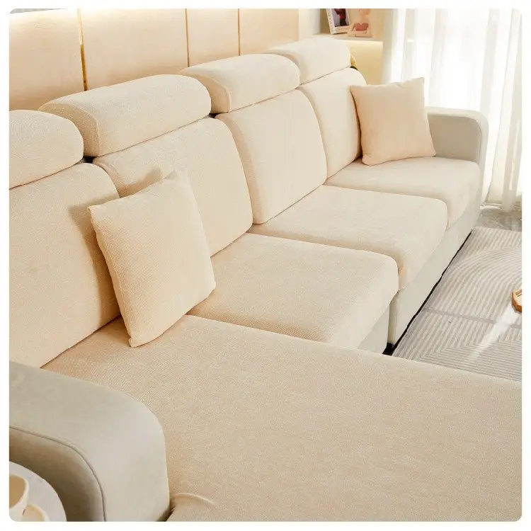 Housse canapé extensible pour assise et dossier YVOIRE