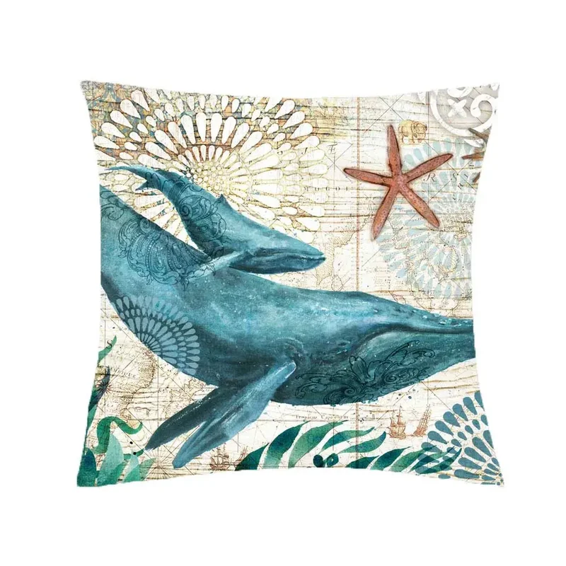 Housse coussin canapé Jade