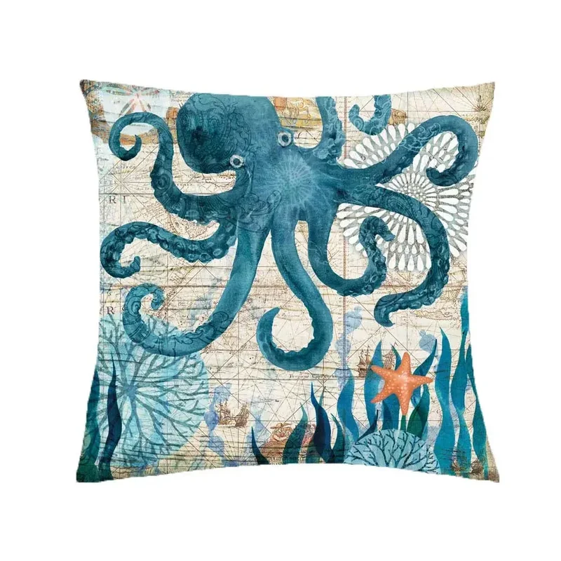 Housse coussin canapé Jade