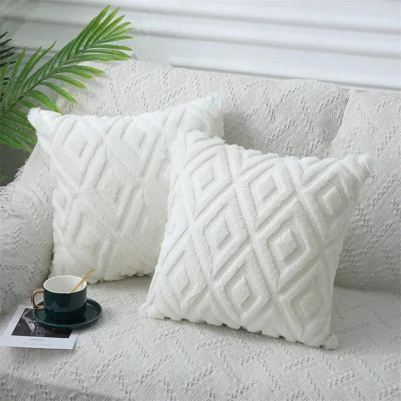 Housse coussin canapé Ambre