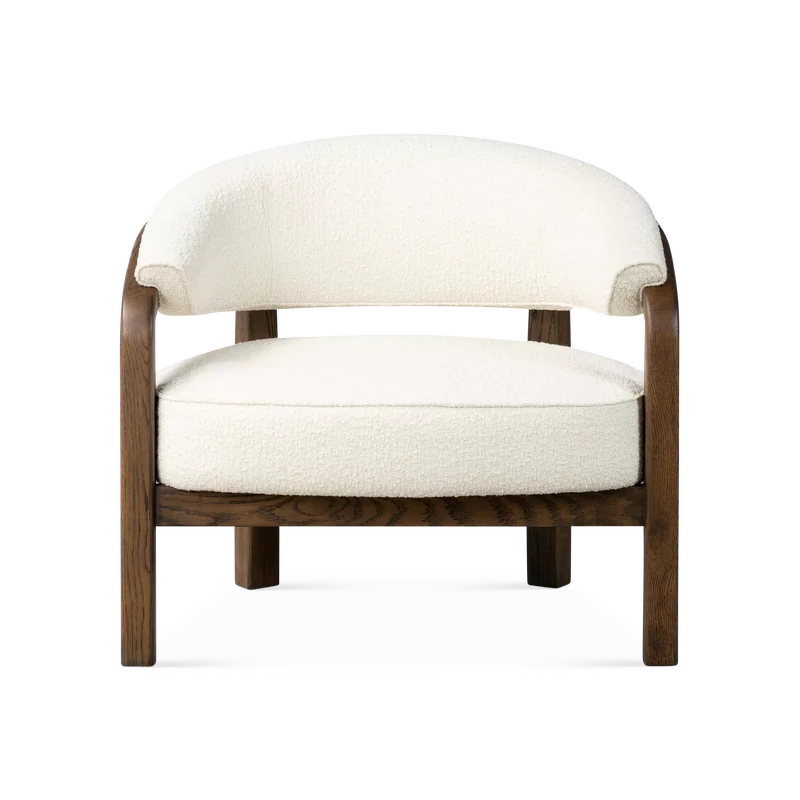 Marci - Solid Oak Armchair by Four Hands