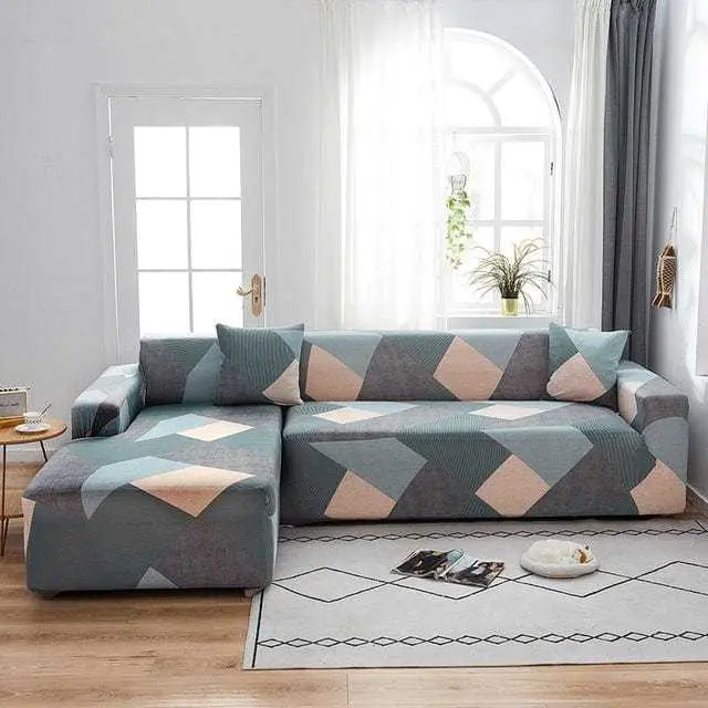 Housse canapé d'angle EUROSTRA