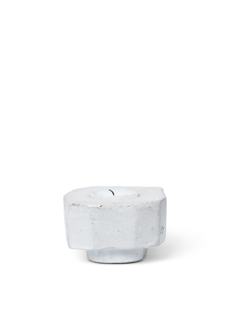Kurinu Candle Holder - White