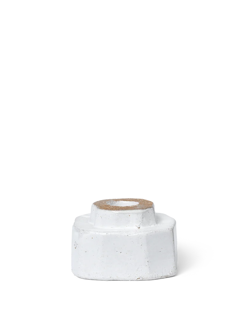 Kurinu Candle Holder - White