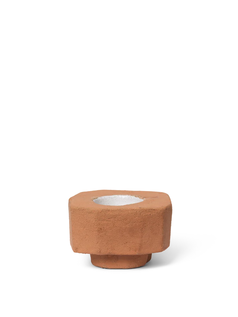 Kurinu Candle Holder - Terracotta