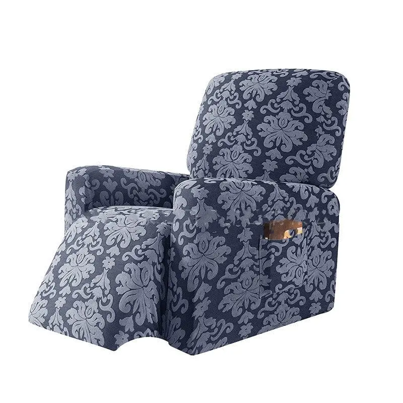 MAKOO - Grande housse de fauteuil inclinable en tissu Jacquard