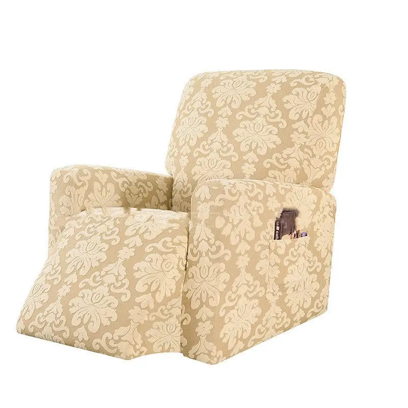 MAKOO - Grande housse de fauteuil inclinable en tissu Jacquard