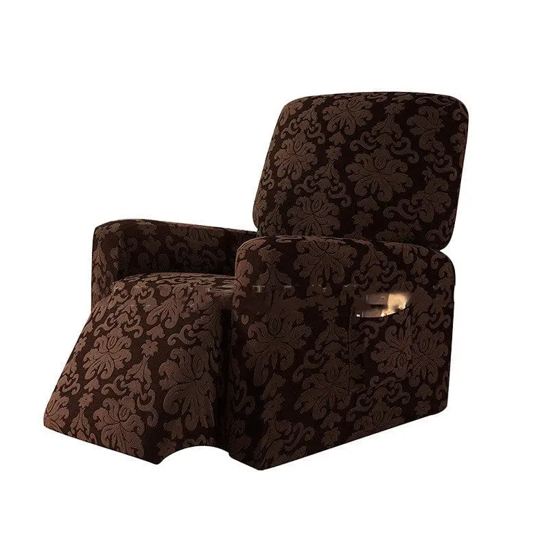 MAKOO - Grande housse de fauteuil inclinable en tissu Jacquard