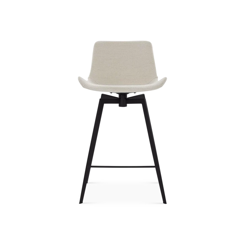 Hype - Swivel Counter Stool in Bouclé