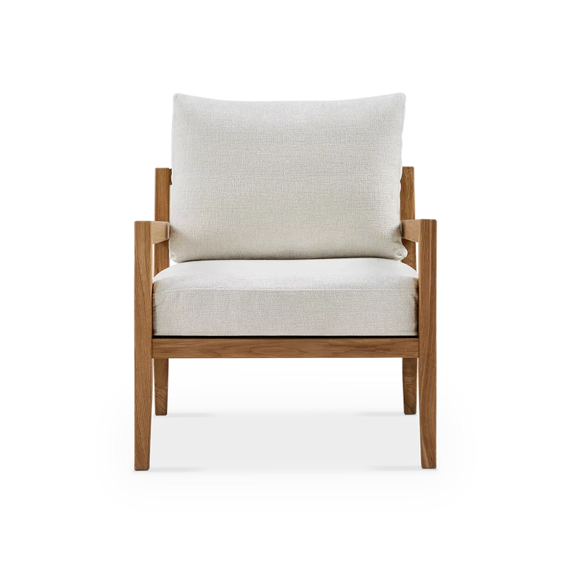 Karetta - Oak Wood Armchair by Furninova