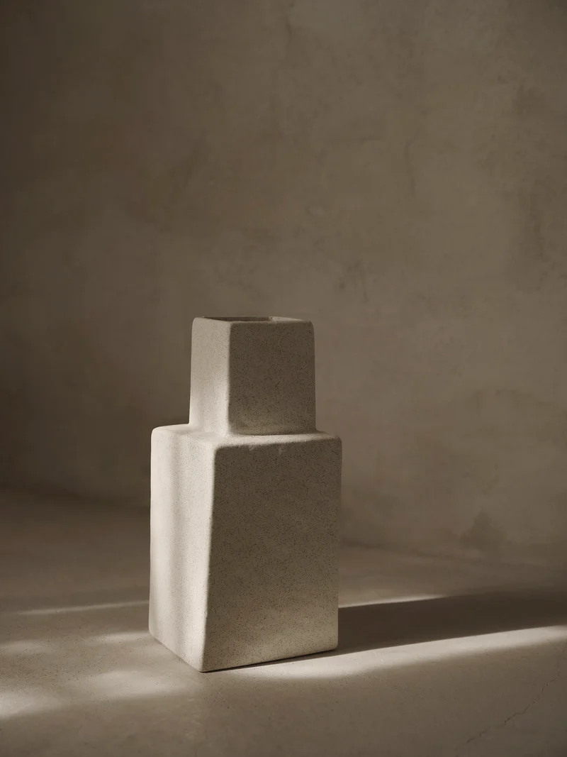 Koa Vase - Medium - Off-white