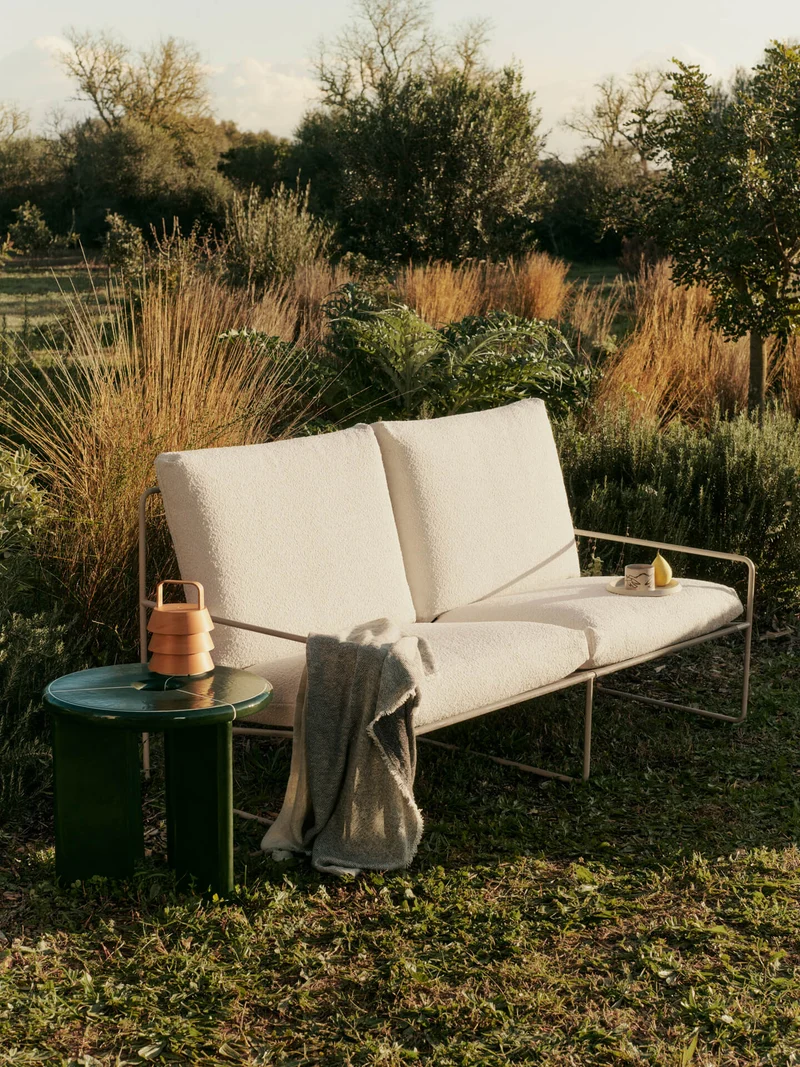 Deya Side Table - Dark Green