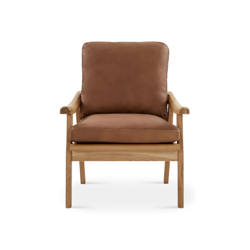 Podium - Natural Oak Armchair – Furninova