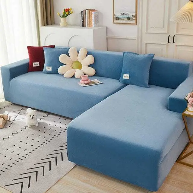 Housse canapé angle ELASTICKA, couverture pour canapé