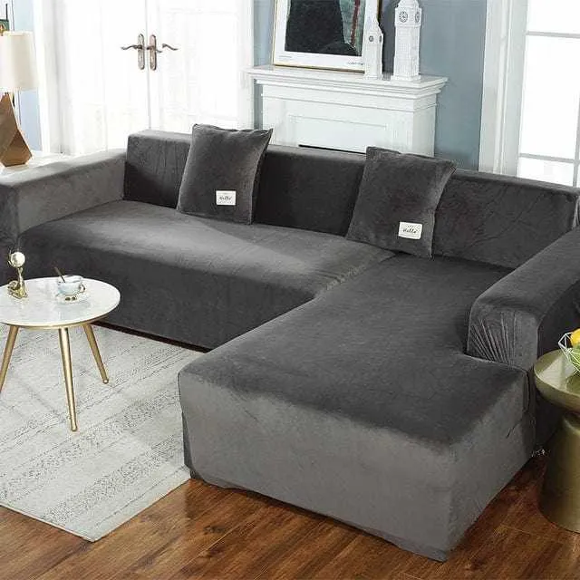 Housse canapé angle ELASTICKA, couverture pour canapé
