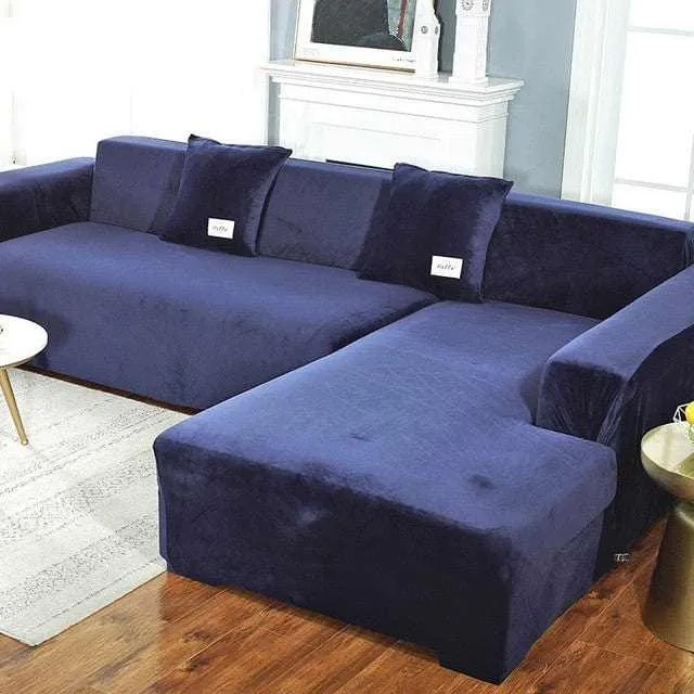 Housse canapé angle ELASTICKA, couverture pour canapé
