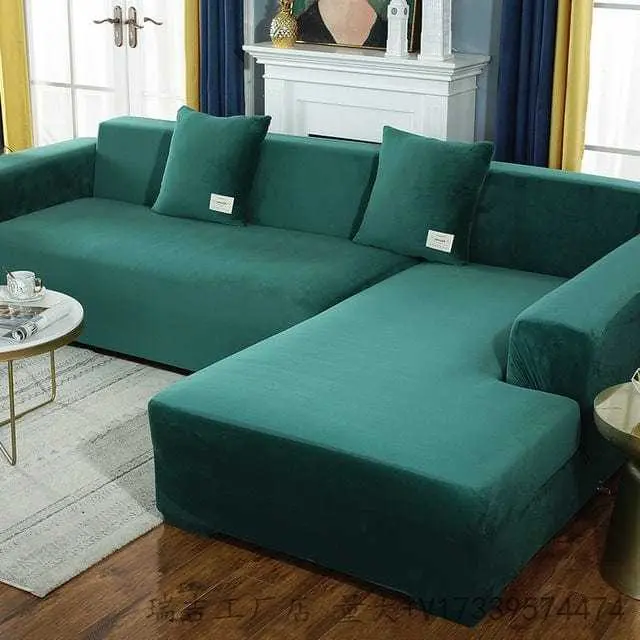 Housse canapé angle ELASTICKA, couverture pour canapé