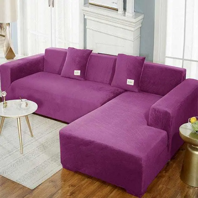 Housse canapé angle ELASTICKA, couverture pour canapé