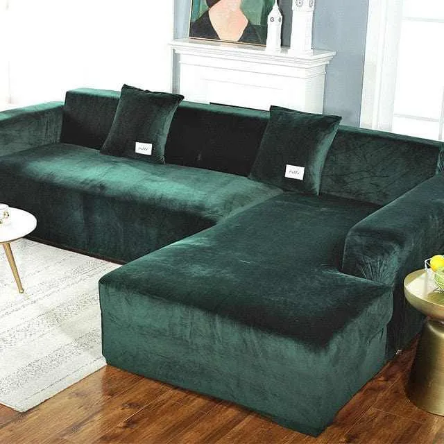 Housse canapé angle ELASTICKA, couverture pour canapé