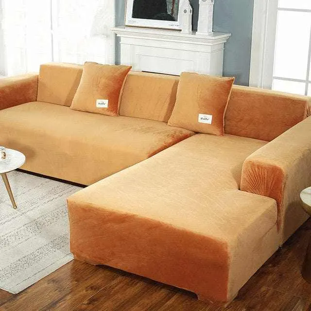 Housse canapé angle ELASTICKA, couverture pour canapé