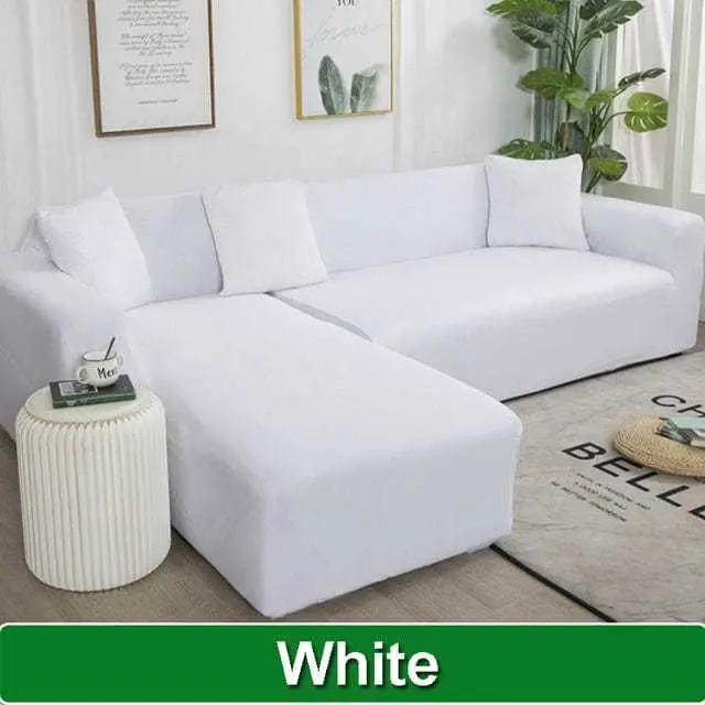 Housse canapé angle MAKARON, protection intégrale