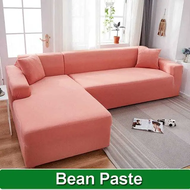 Housse canapé angle MAKARON, protection intégrale