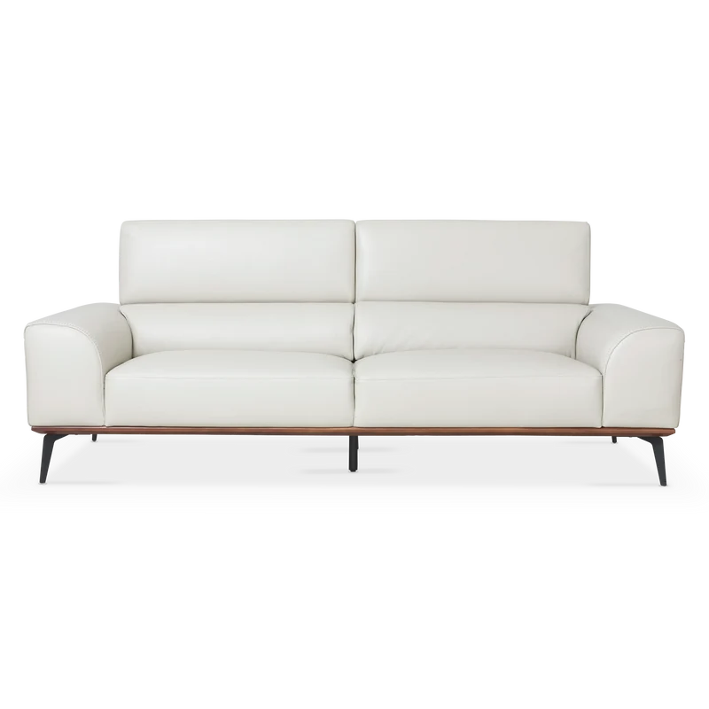 Lublin - 3-Seater Leather Sofa